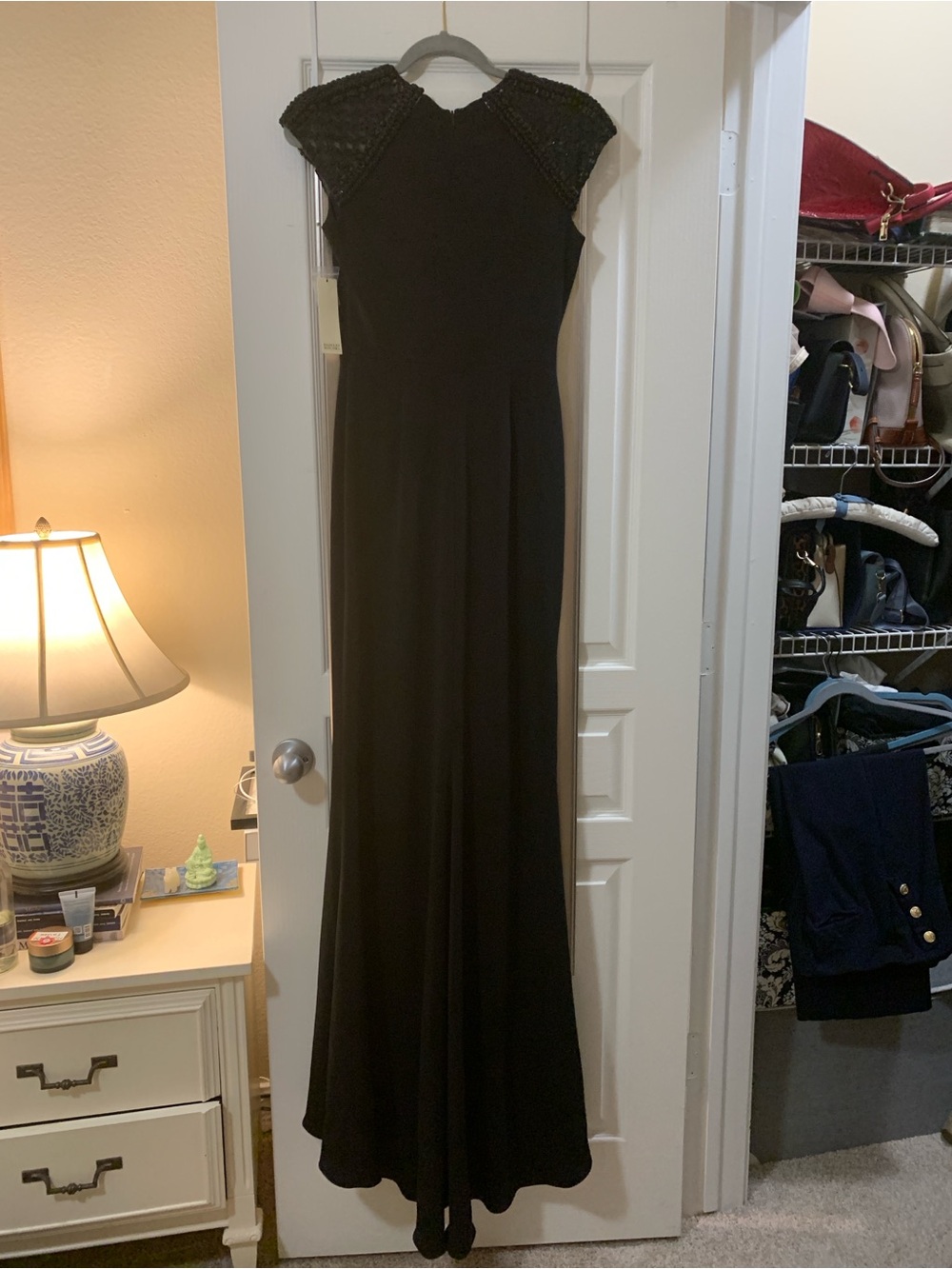 Badgley Mischka Black Formal Prom Gown